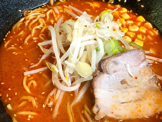 ラーメンコーナーの辛味噌ラーメン