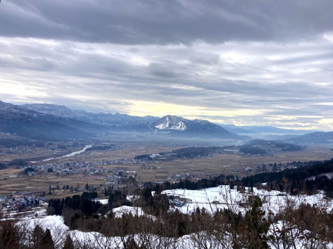急に曇ってきた