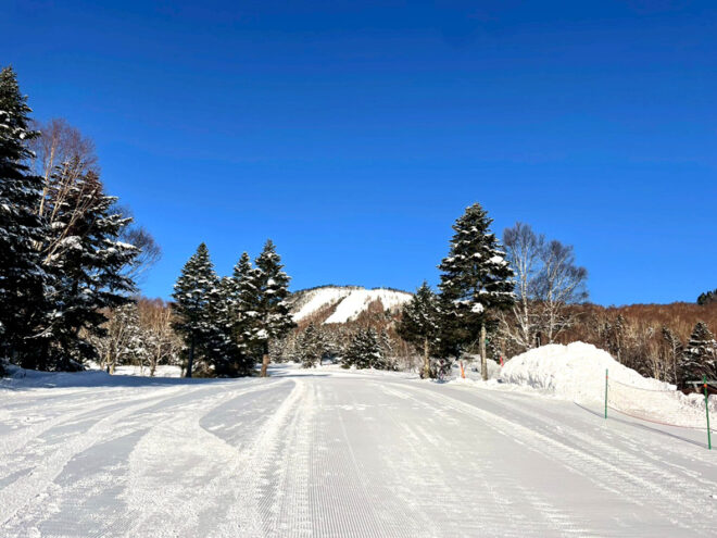 焼額山第一コンドラ乗り場付近