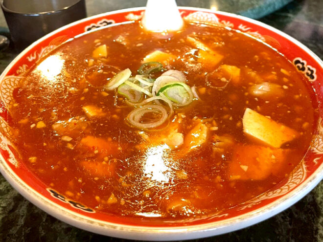 宏吉楼の豆腐麺