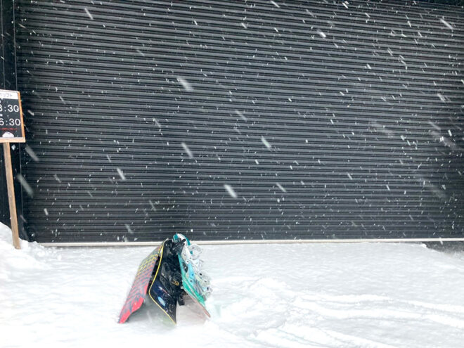 朝一に板を並べてみたけど…