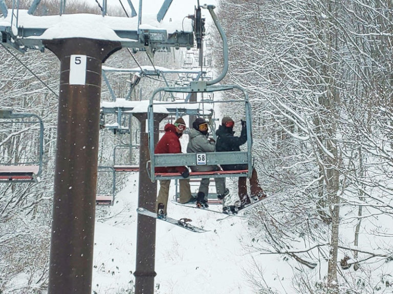 2020/01/02 長野県 野沢温泉スキー場 ”やっと野沢が上から下までつながった。”