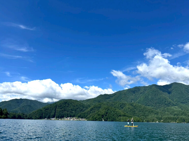 2025/08/02 長野県 青木湖 "SUP＆花火の2泊3日トリップ"