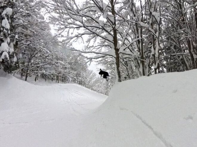 こんな感じの地形も。（動画から切り出し）